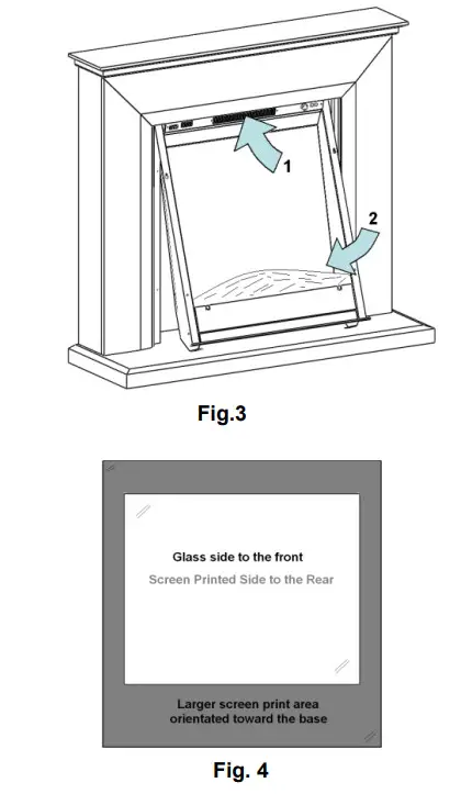 bemodern 1640-50 Portrait 2kw Electric Heater - Installing 2