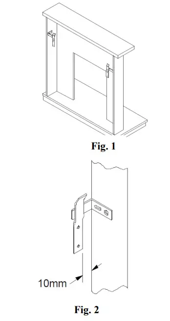 bemodern 1640-50 Portrait 2kw Electric Heater - Installing