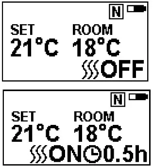 bemodern 1640 50 Portrait 2kw Electric Heater - Normal mode