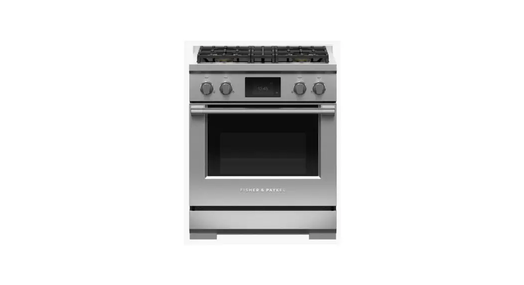 Fisher And Paykel Rdv3-304-l Dual Fuel Range User Guide