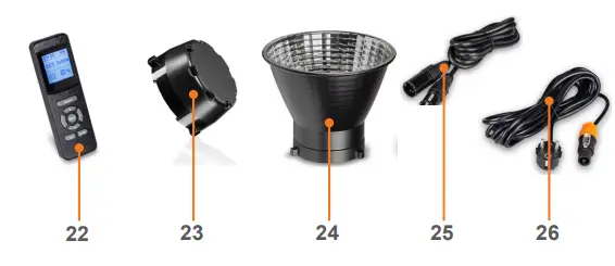 walimex pro NIOVA 120 Plus Series LED Compact Bi Color 120W - Accessories 2