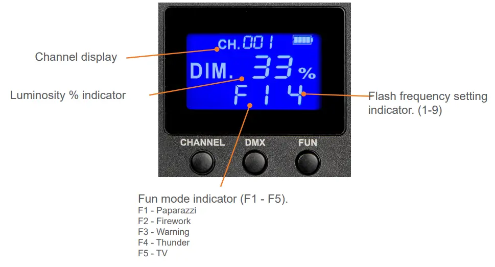 walimex pro NIOVA 120 Plus Series LED Compact Bi Color 120W - Status Display Niova