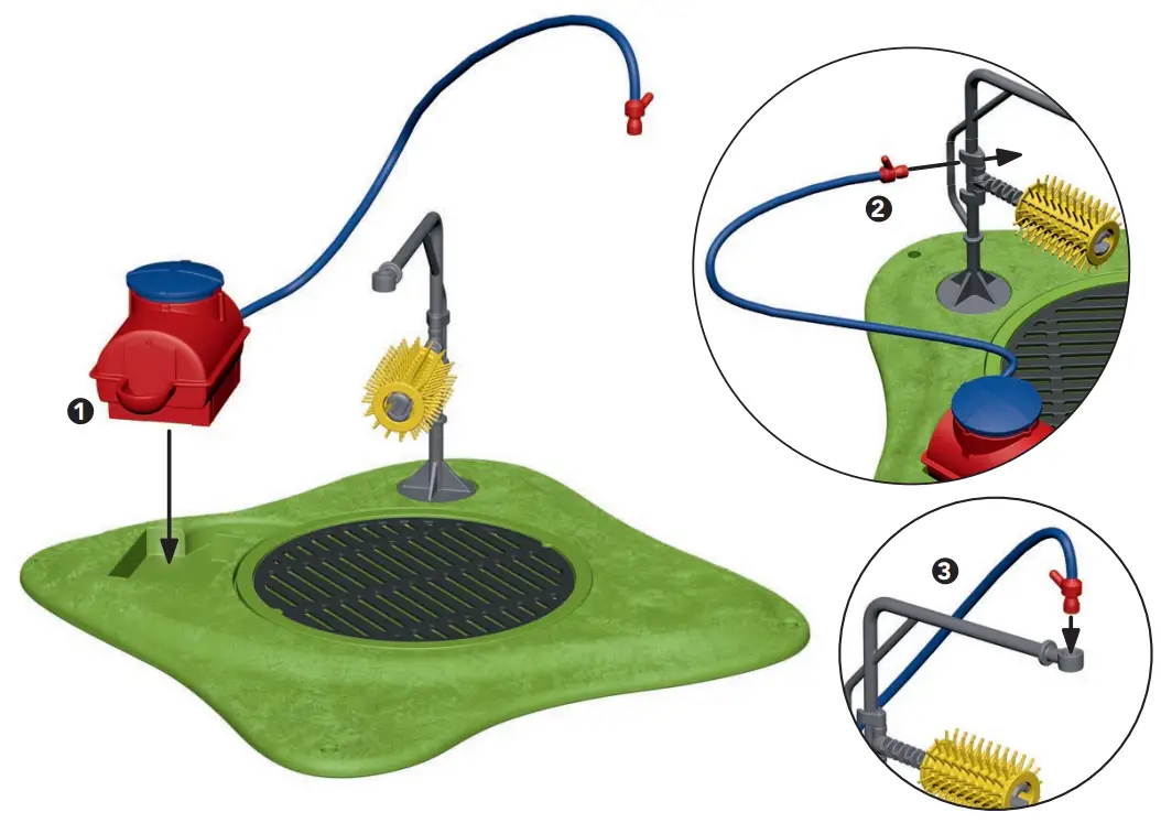 Schleich 42529 Farm World Happy Cow Wash - fig10