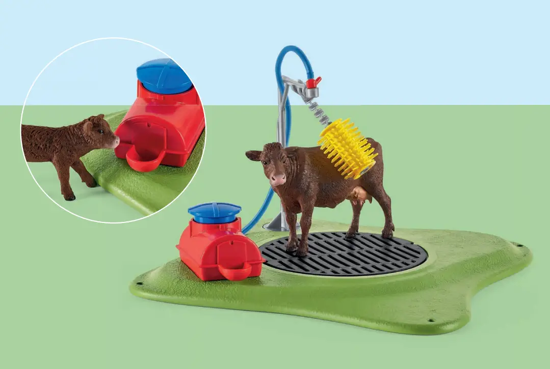 Schleich 42529 Farm World Happy Cow Wash - fig14