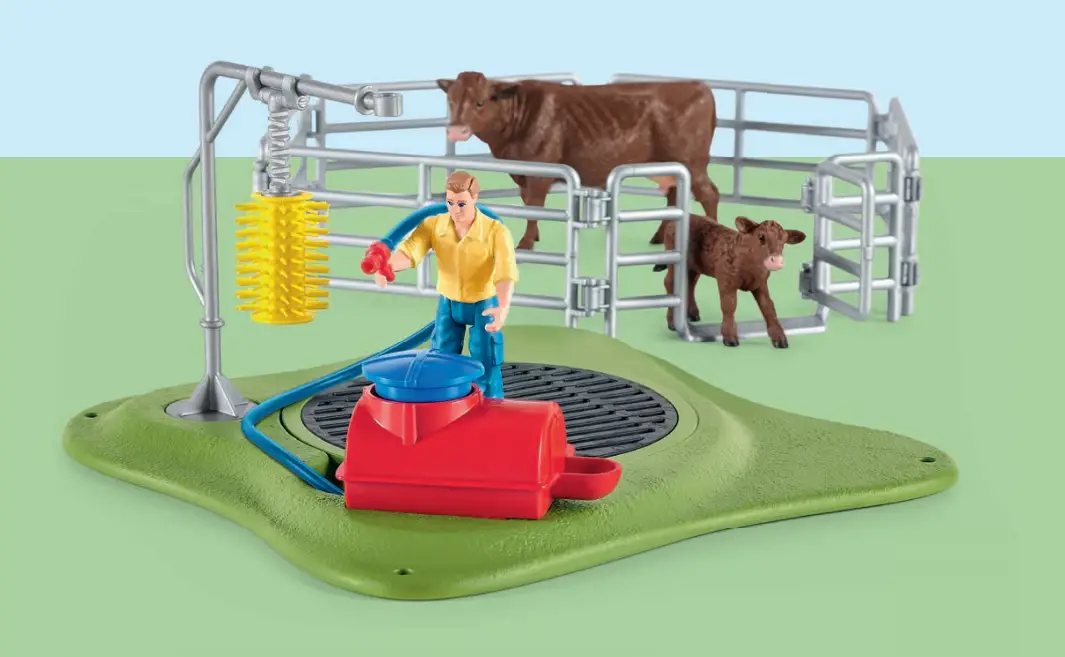 Schleich 42529 Farm World Happy Cow Wash - fig17