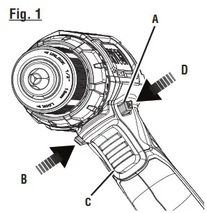 RYOBI PCL220 Hammer Drill - Product Overview 2