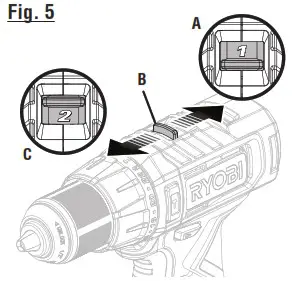 RYOBI PCL220 Hammer Drill - Product Overview 6