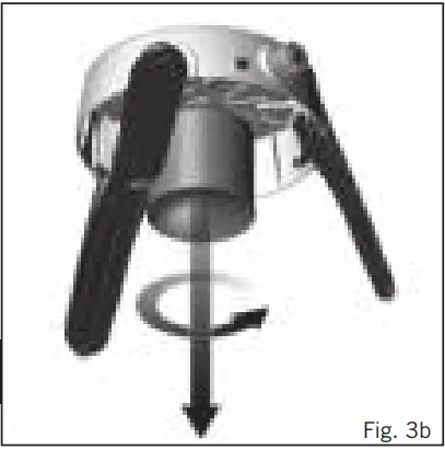 CADAC 6540H0 Safari Chef 30 Ultra Compact Gas BBQ - Fig. 3b