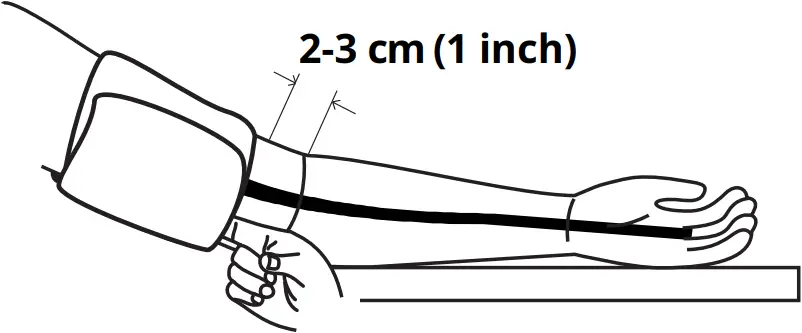 BodyTrace BT-106 - Securing the Cuff 3