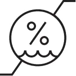 Relative humidity range Symbol