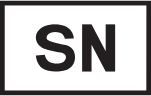 Serial number Symbol