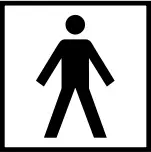 Type BF applied part Symbol