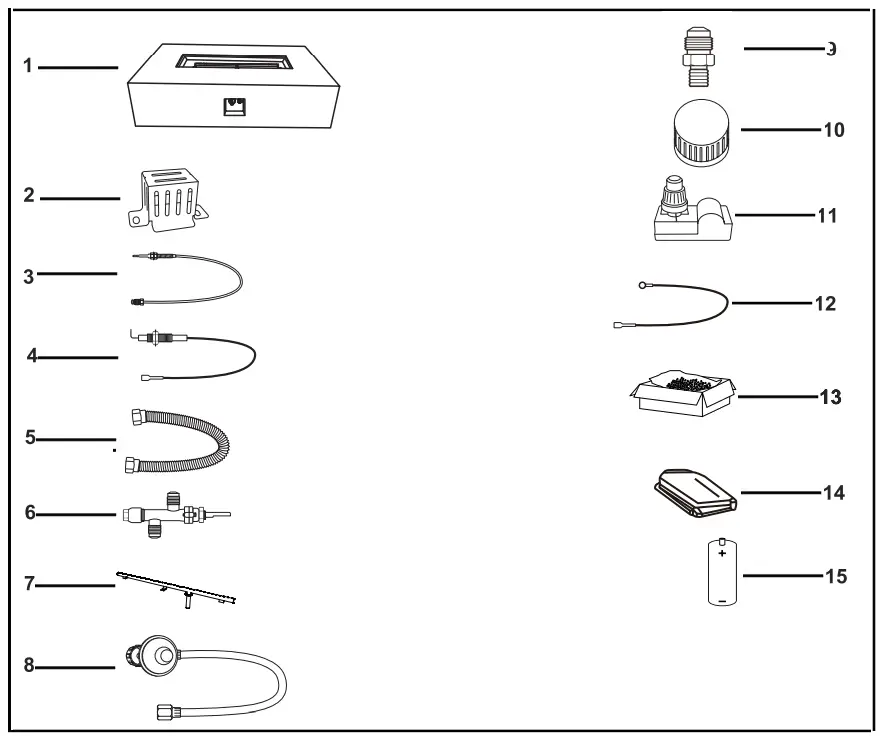 Enjoy AJ3101 Propane Fire Pit - fig3