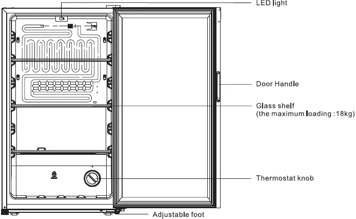 comfee CRV115TAST 115 Can Beverage Cooler 11