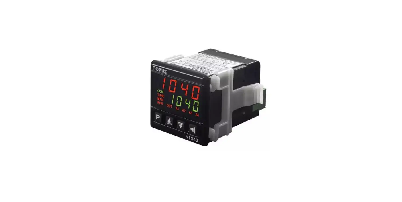 Novus N1040 Temperature Controller Instruction Manual Novus N1040 Temperature Controller Instruction Manual