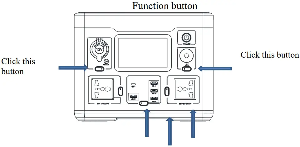 MERITSUN RS540MR Outdoor Portable Energy Storage - Function