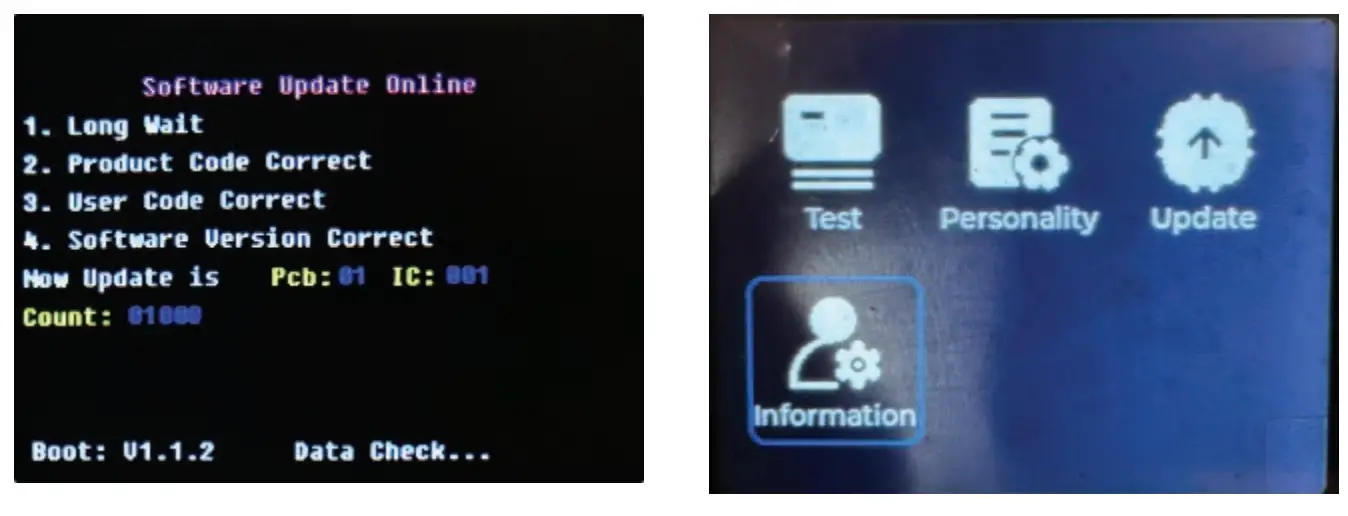 Updating Tester Software From Pc Software