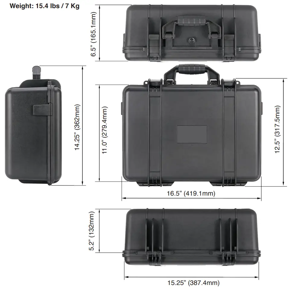 Case Dimensions