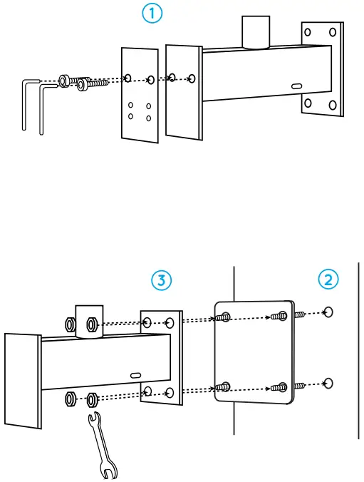 reolink TrackMix LTE Plus, Solar Panel Plus - Install the Solar Panel