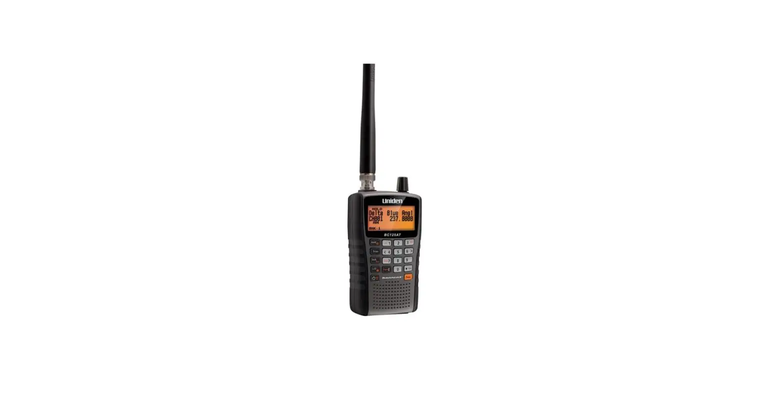 Uniden Bearcat Bc125at Handheld Scanner Owner's Manual