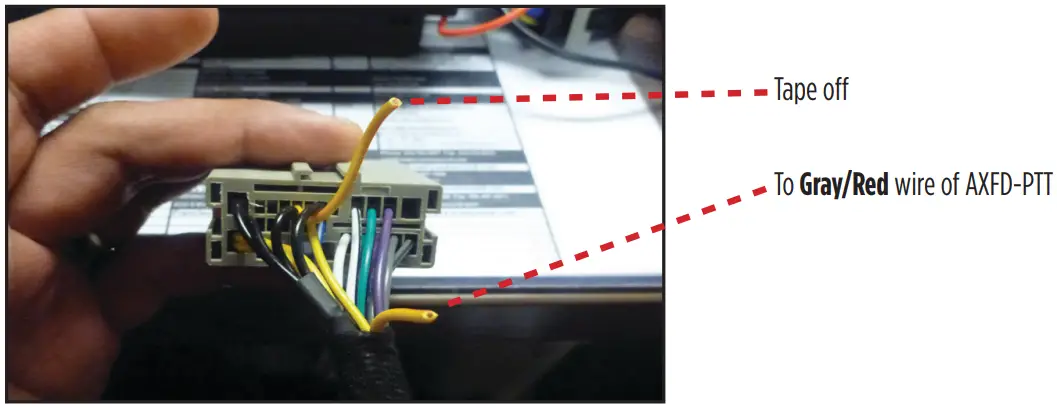 AXXESS AXFD PTT Vehicle Fit - TACTILE KIT
