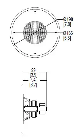 JBL CSS8004 Commercial Series Ceiling Speaker-fig- (9)