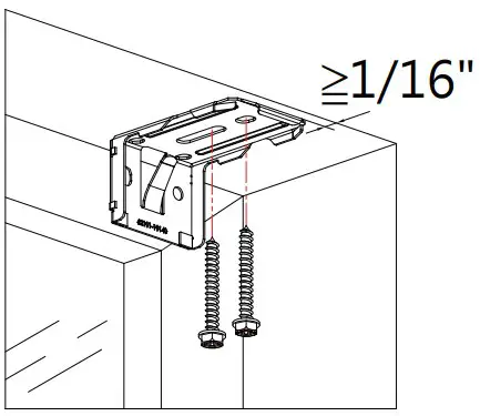 MOUNTING INSTALLATION BRACKETS