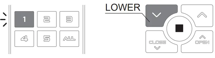 Operate the Shade by Remote Control