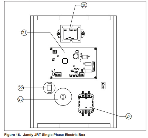 Jandy H0744700 VersaTemp JRT Series Heat Pump - Electric Box