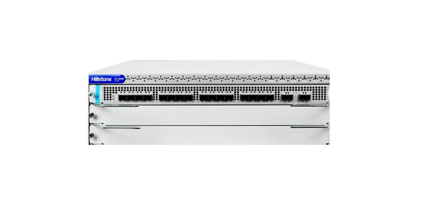 Hillstone Networks X8180 X Series Data Center Firewall Owner's Manual