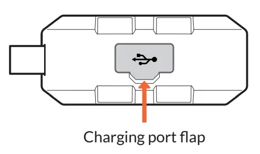 WALKERS DISRUPTER Sport Earbuds - CHARGING port