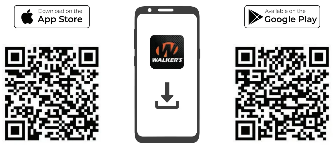 WALKERS DISRUPTER Sport Earbuds - qr code