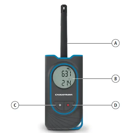 Sauermann Si-HH3 Thermo Hygrometer fig-1