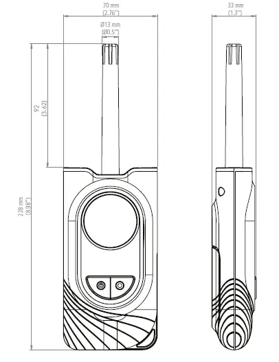 Sauermann Si-HH3 Thermo Hygrometer fig-2