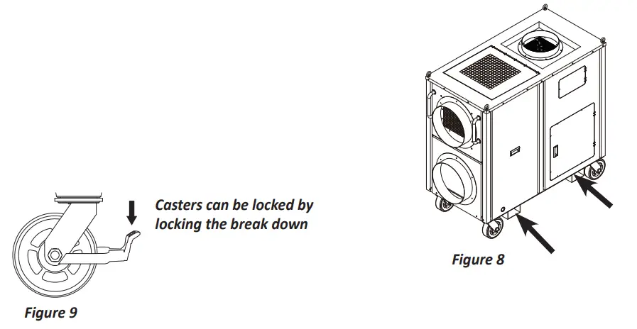 GLOBAL INDUSTRIAL 293118 High Capacity Air Conditioner - Fig 2