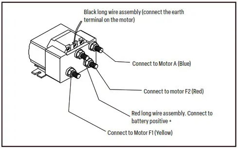 WARRIOR WINCHES T125S12 Electric Winch - WINCH ASSEMBLY AND MOUNTING 3
