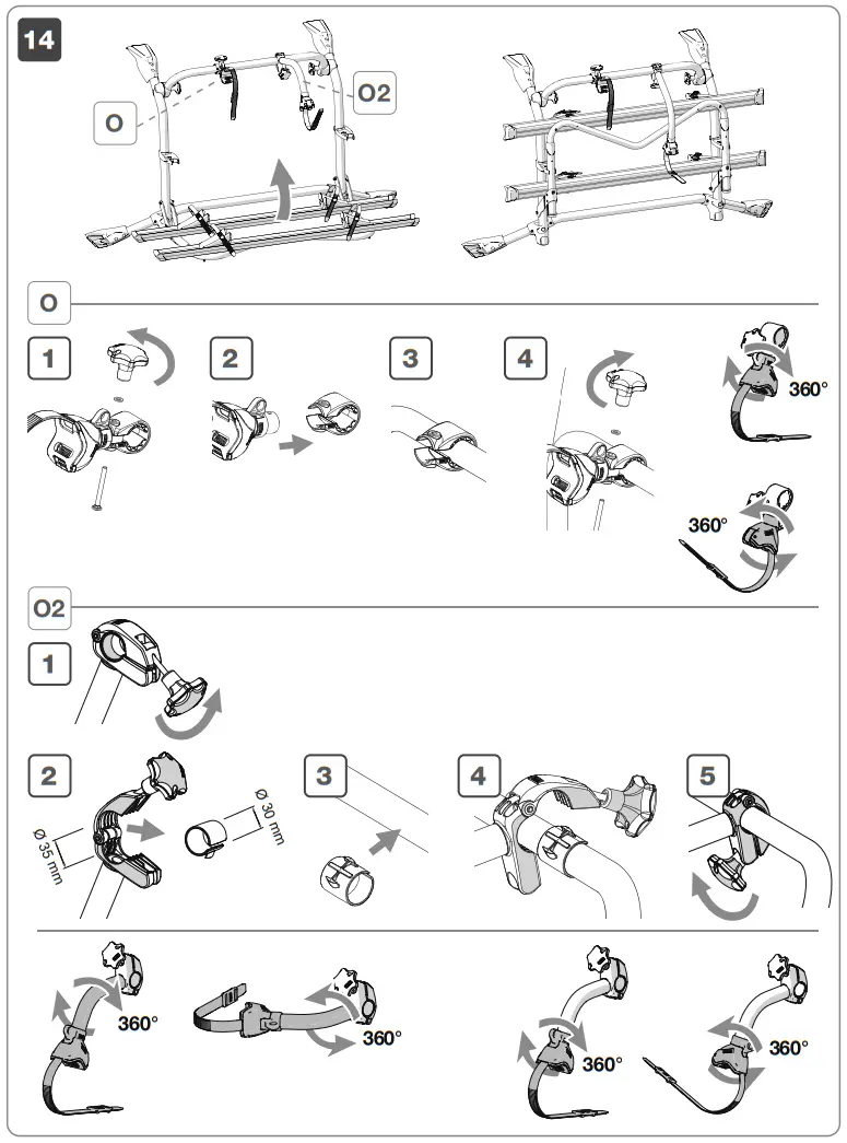FIAMMA 02094C08A Bicycles Carrier - fig 13