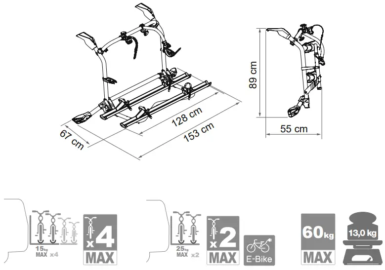 FIAMMA 02094C08A Bicycles Carrier - fig 2
