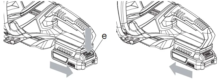 HAWKSMOOR 78886 18V Cordless Hedge Trimmer - BATTERY PACK