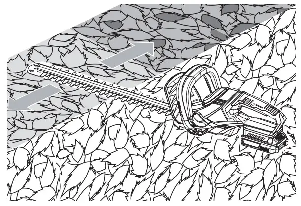 HAWKSMOOR 78886 18V Cordless Hedge Trimmer - TOP CUTTING