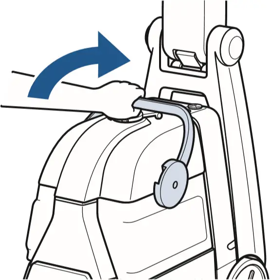 Bissell DC100 64P8 Series Commercial Upright Extractor d10