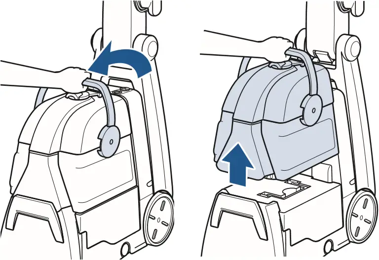 Bissell DC100 64P8 Series Commercial Upright Extractor g2