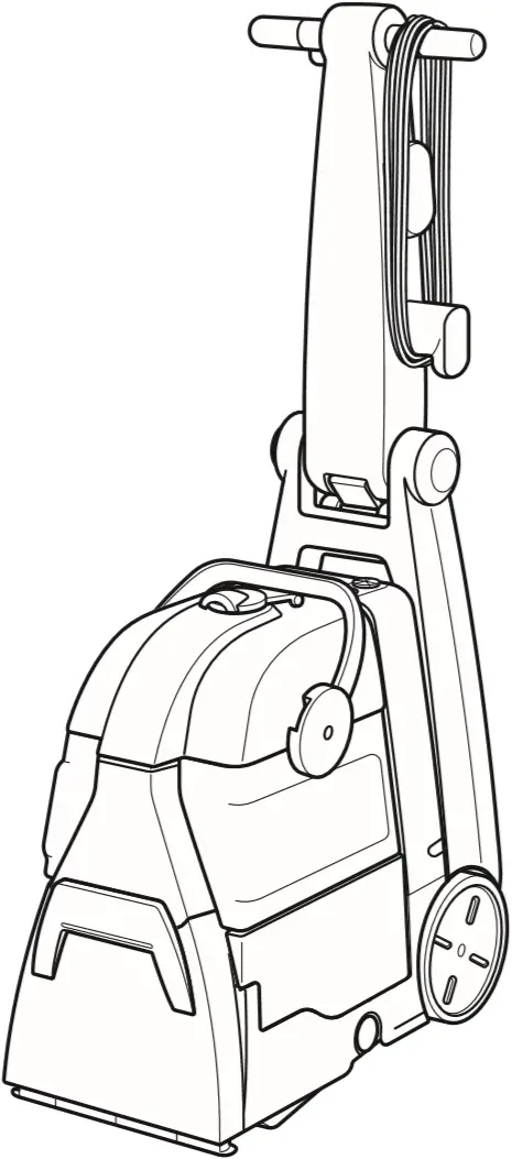 Bissell DC100 64P8 Series Commercial Upright Extractor