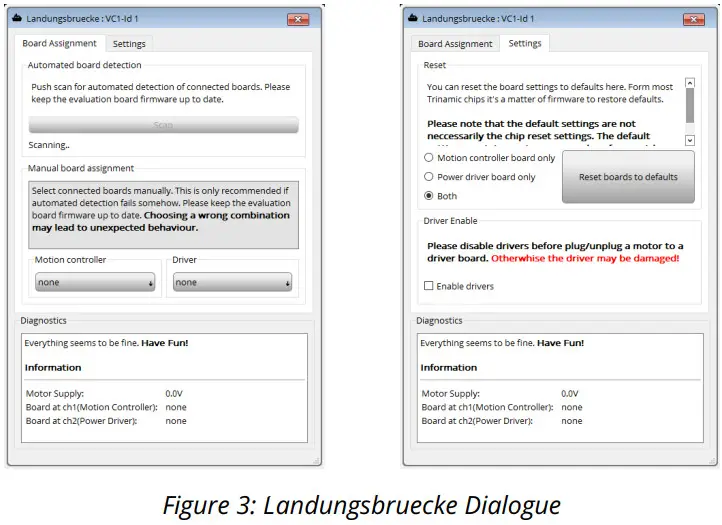 TRINAMIC TMC6200 EVAL Evaluation Kit - Landungsbruecke Dialogue