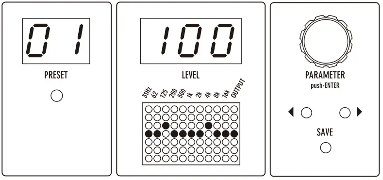 PA-1QA (for Acoustic) Factory Presets