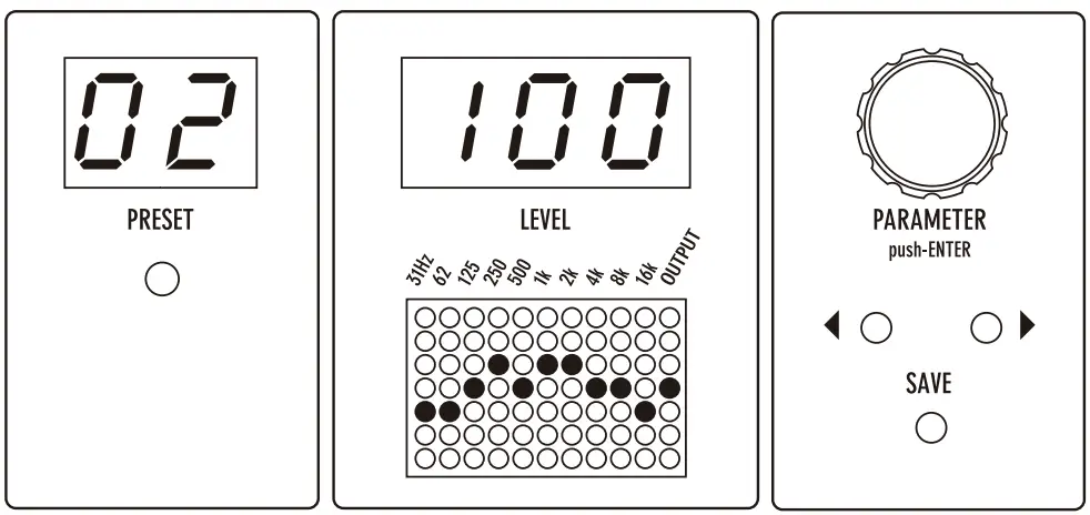 PA-1QA (for Acoustic) Factory Presets