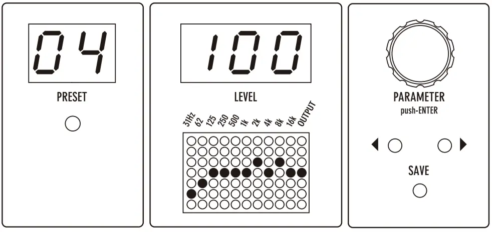 PA-1QA (for Acoustic) Factory Presets