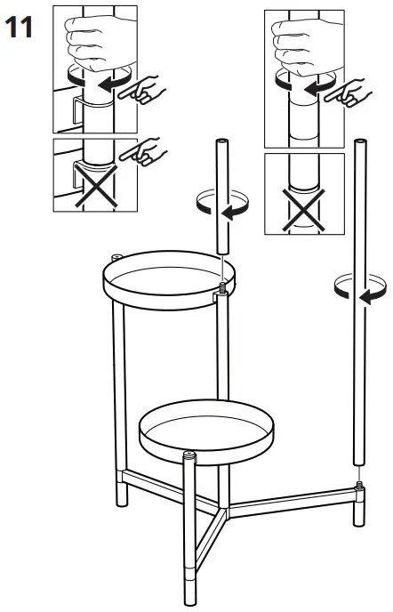 IKEA OLIVBLAD Plant Stand - fig 13