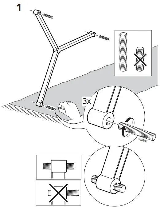 IKEA OLIVBLAD Plant Stand - fig 3