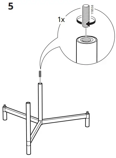 IKEA OLIVBLAD Plant Stand - fig 7